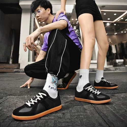 German Bundeswehr Style Sports Trainers in Retro Style Sneaker White 2025 - Picture 9 of 20