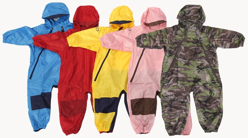 Tuffo Muddy Buddy Mono Impermeable Traje de Lluvia Chaqueta Abrigo 12 meses a 5T - C150 Foto 2 de 4