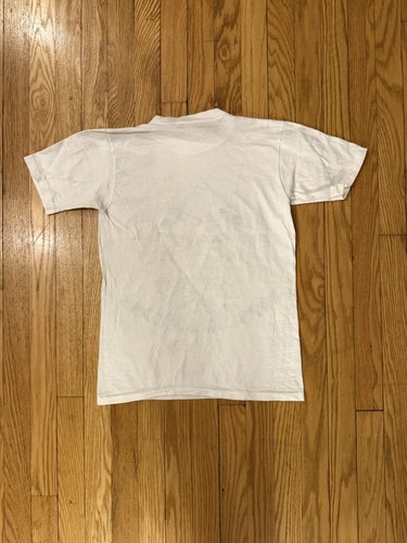 Vintage 80s Mickey Mouse '60th Birthday' Disney T Shirt (Adult Large) White - Picture 5 of 6