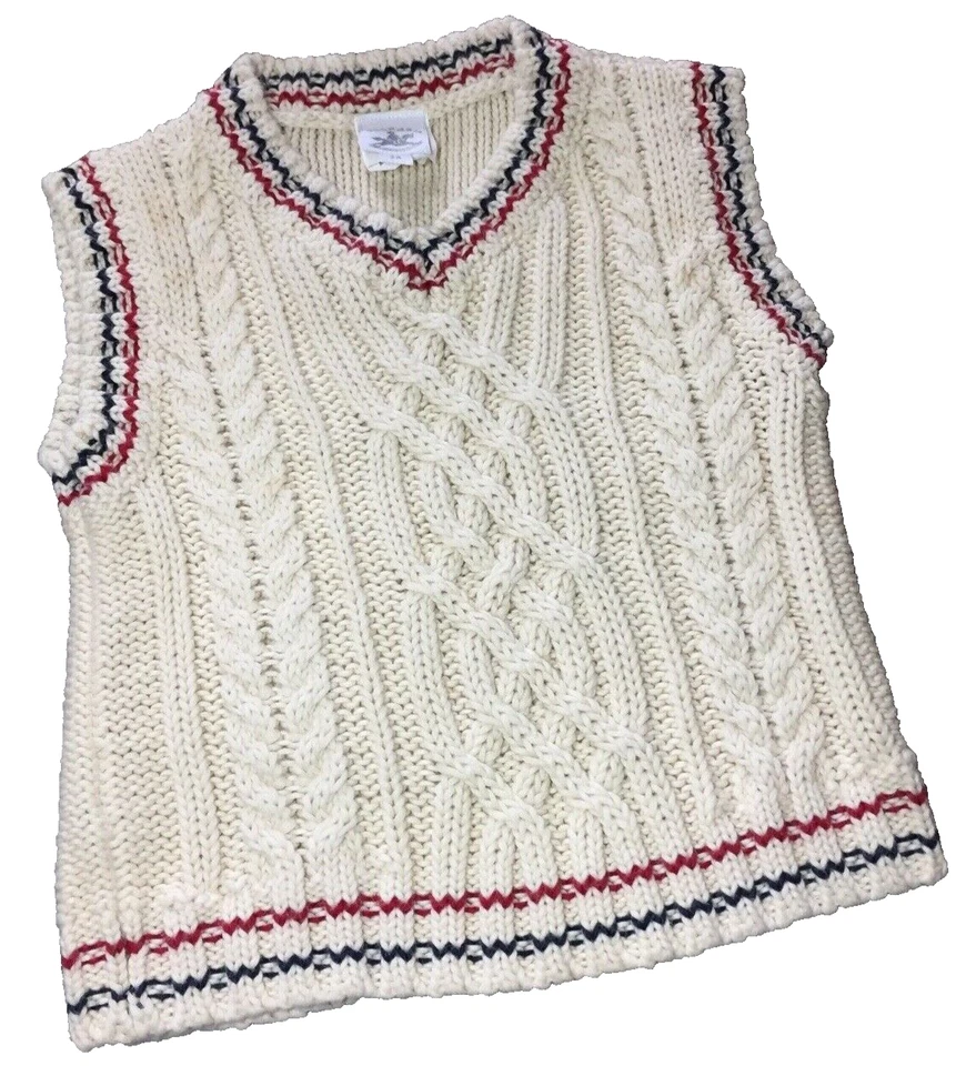 CHARABIA France Clothing Jungen V-Ausschnitt Strick ärmellos Pullover Weste Frankreich Größe 2A