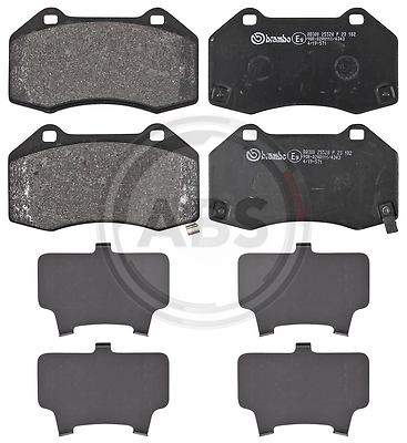 BREMBO Brake pad set OPEL,VAUXHALL P 59 094 1605145,1605231,95509897 95515503,1605145 - Image 27