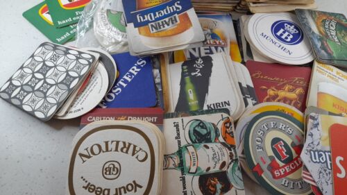 Coasters Drink Drinking Beer Coasters Mixed Advertising Locations Bulk Bundle - Picture 13 of 24