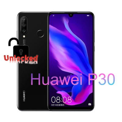 New Huawei P30 lite 6+128GB Unlocked Android Smartphone NEW Sealed black