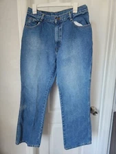 Gitano Womens Blue Jeans Size 16 W30 Mom High Waist Tapered Vintage Medium Wash