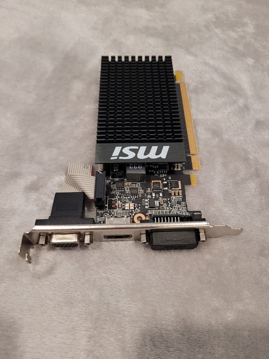 MSI GT 710 1GD3H LP VIDEO CARD