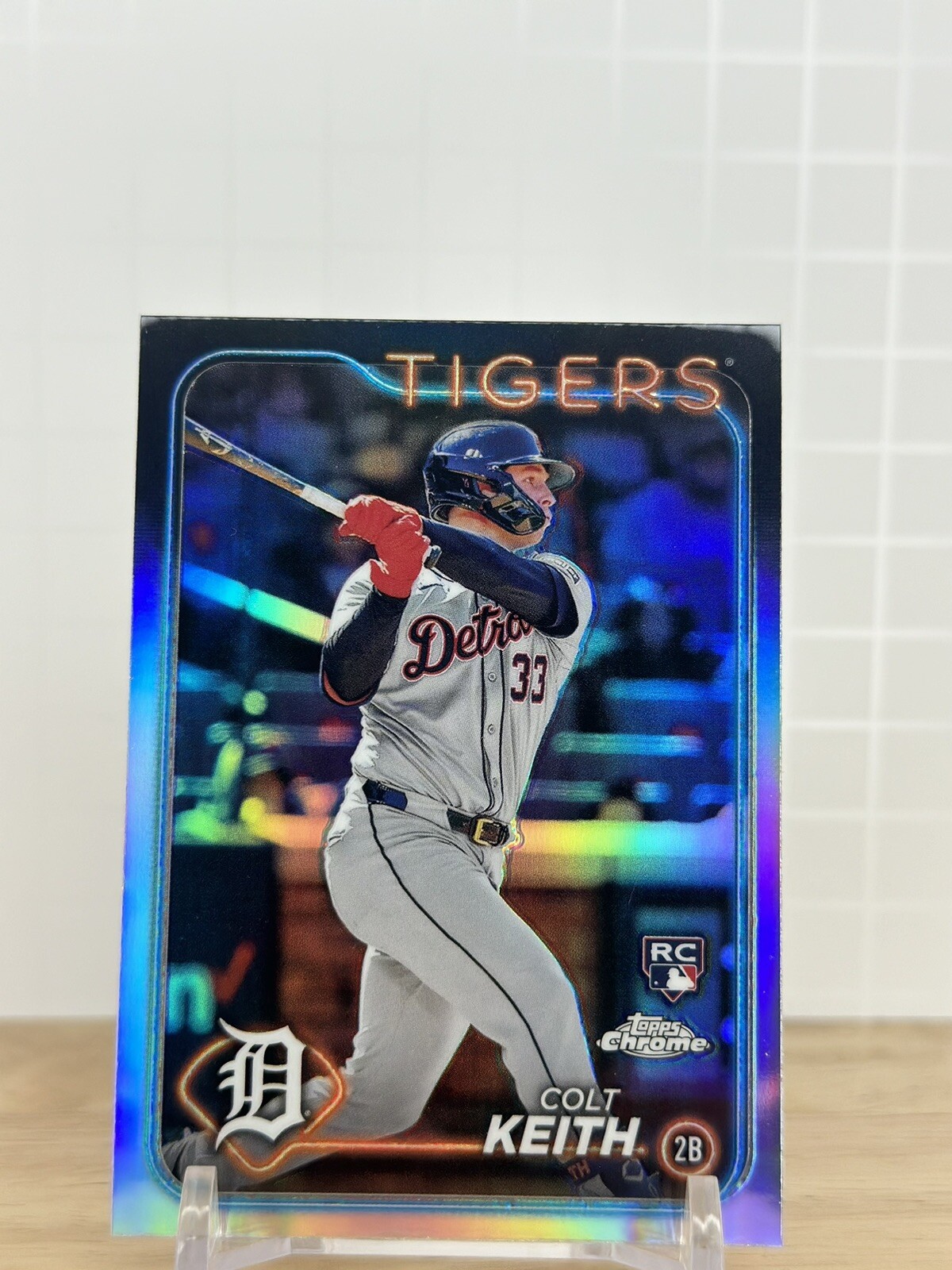 2024 Topps Chrome - Colt Keith RC #2 - Refractor - Tigers