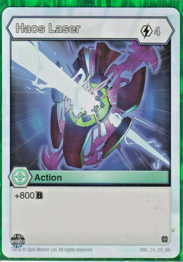 Bakugan action hotsell cards