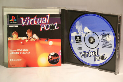 Sony Playstation 1 PS1 Virtual Pool PAL OVP Komplett CD Neuwertig