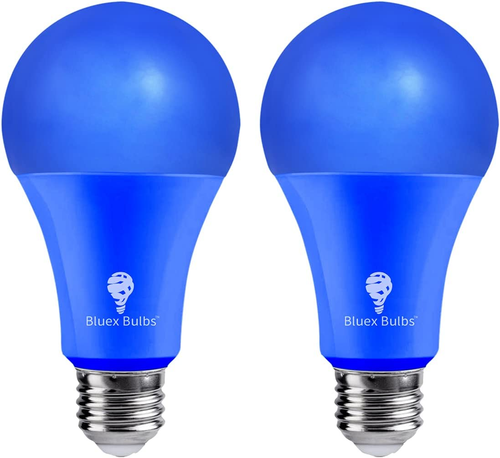 2 Pack Bluex LED A21 Blue Light Bulbs - 15W (120Watt Equivalent) - E26 Base Blue - Picture 12 of 12