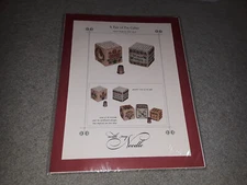 NEW & RARE WITH MY NEEDLE "A PAIR OF PIN CUBES" Cross Stitch Chart Pack