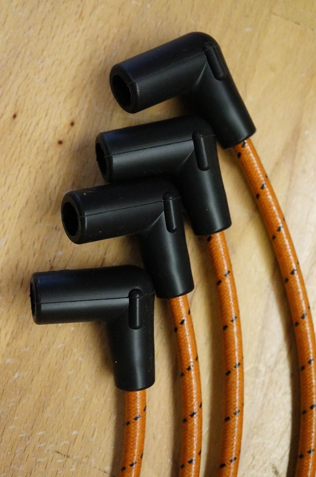 Allis Chalmers WD w/ Magneto Deluxe Cloth Copper Core Spark Plug Wire Set