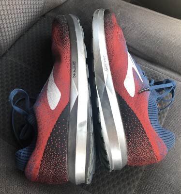 Brooks Levitate 2 Running Shoes Mens Size 13 D Lace Up Red  display picture 3