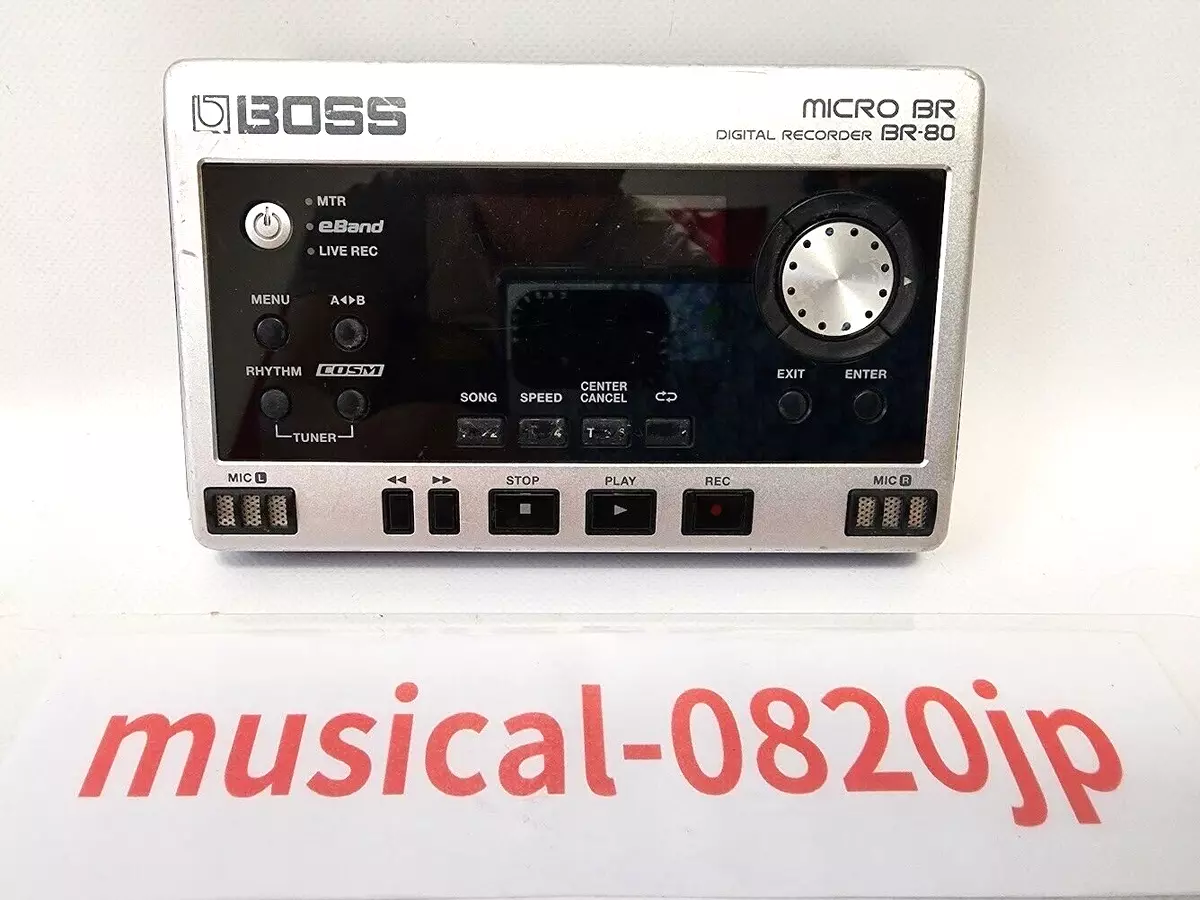 BOSS Micro BR BR-80 Digital Recording Interface Multi Track