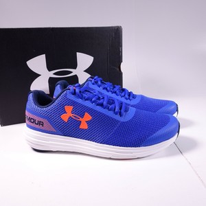 under armour orange and blue shoes