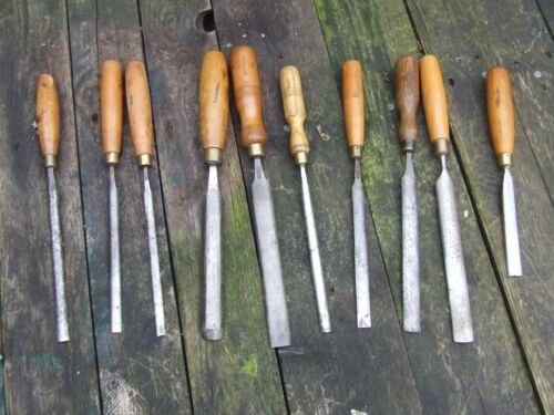 carving chisels/gouges/vintage chisels/vintage tools - Picture 3 of 4