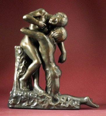 CAMILLE CLAUDEL Sakountala ou L' Abandon  Skulptur Figur Museumsedition - 20328G