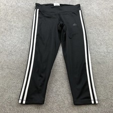 Adidas Sweatpants Womens Small Black White St...