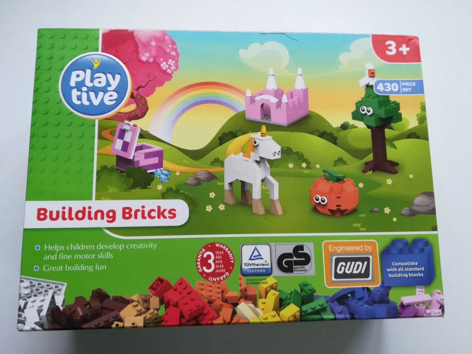 PLAYTIVE  building blocks, 430 pieces - Picture 1 of 12