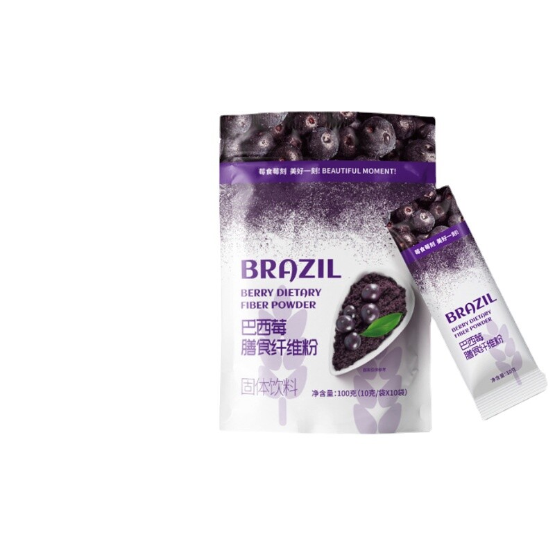 Boost Health with Acai Berry Anthocyanin Powder Rich in Fruit & Veg Fibre