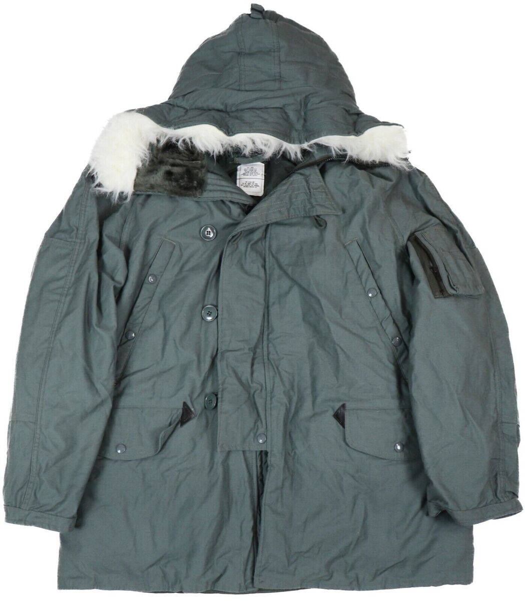 US Air Force Extreme Cold Weather Parka Type N-3B Jacket US Air Force Extreme Cold Weather Parka Type N-3B Jacket