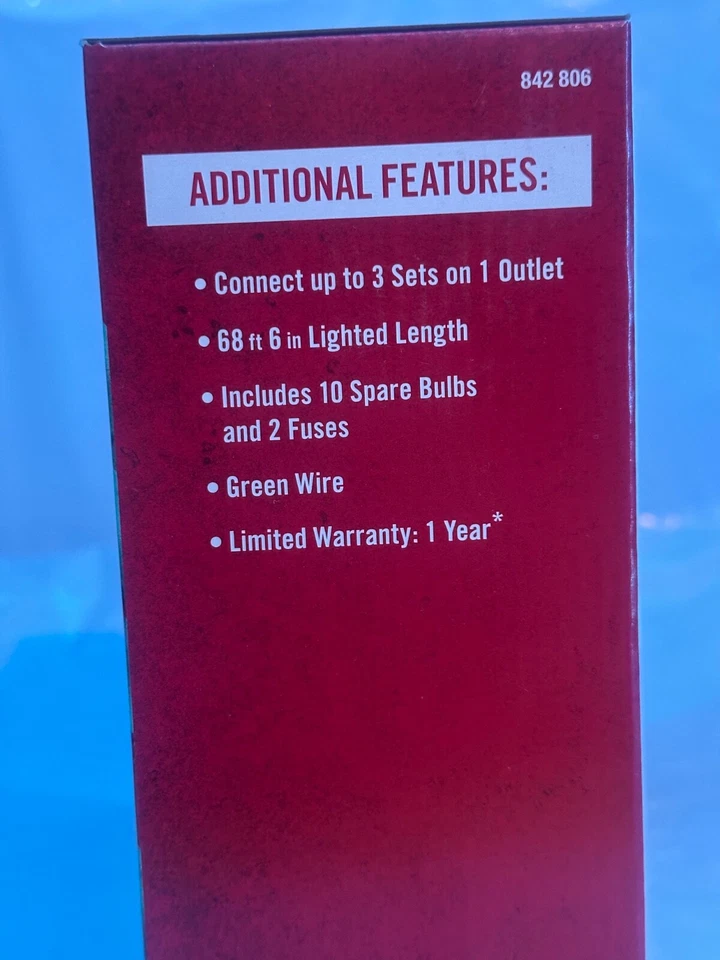 Home Accents Holiday 300L Clear Incandescent Mini Lights - Image 4 of 4