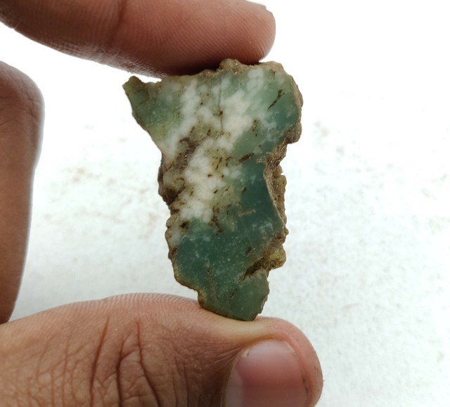 Natural Green Moss Agate Rough Loose Gemstone 20*24*35 MM 74 CT | eBay