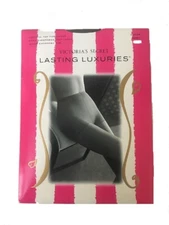 Victoria's Secret Lasting Luxuries, Control Top Pantyhose Cocoa Small
