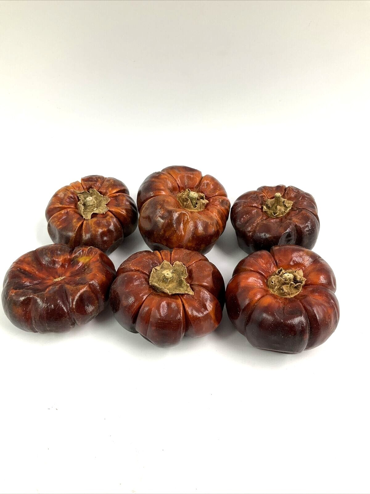 Fully Dried Mini Pumpinos Pumpkin Peppers Fall Orange Vase Filler Decor