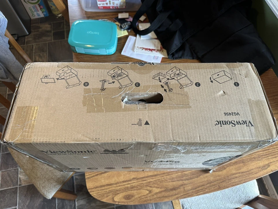 ViewSonic IPS Monitor VA2456-MHD 24" Thin-Bezel 1080p HDMI Mod VS18066 BRAND NEW - Image 2 of 4