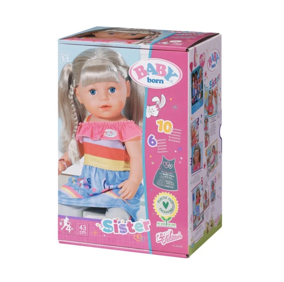 Baby born outlet sister doll accessories