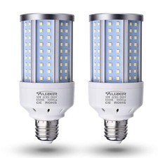 30W 200W Equivalent , Daylight, E26 Standard Base, LED Corn Light Bulb  2-Pack