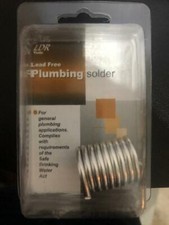 plumbing solder lead free lot of 12 1oz package LDR 0905201