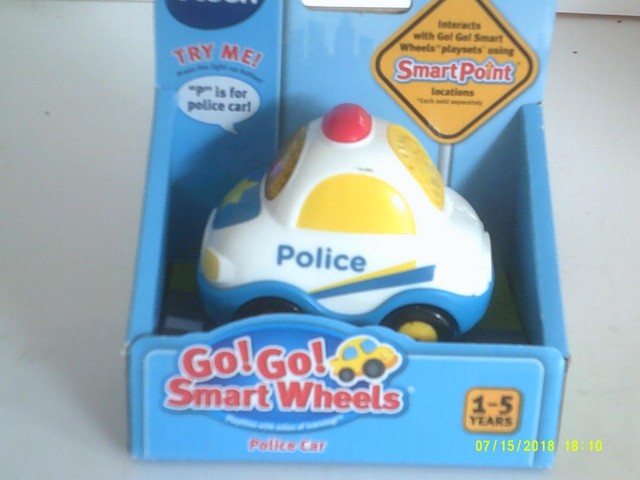 go go smart wheels police car