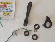 OFMEGA PLASTIC BLACK OPAQUE COLOR SHIFTER LEFT SIDE