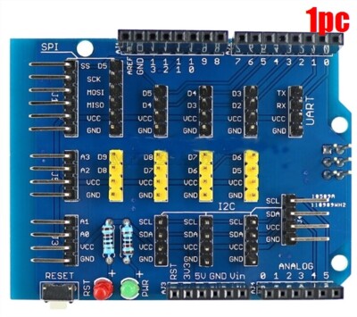1Pcs Expansion Board Arduino Uno R3 Sensor Shield Robots Shield Module wo