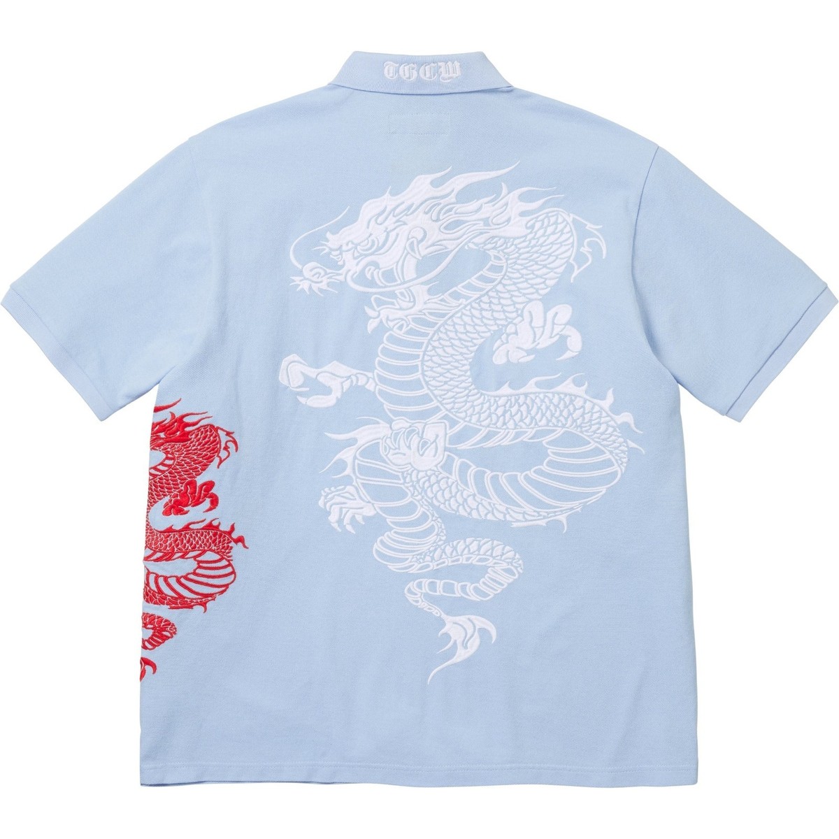 Supreme x The Great China Wall Dragon Polo 4colors 26SS | eBay