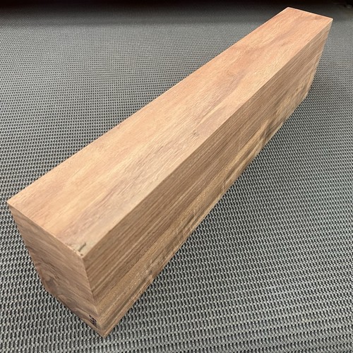 B414 Curly Bastogne Walnut Block Carving Craft Knife Handle Game Call 22.5" - 第 8/12 張圖片