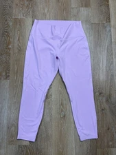 Lululemon Leggings Womens 14 Pink Lavender Align High Rise Yoga Pants Activewear