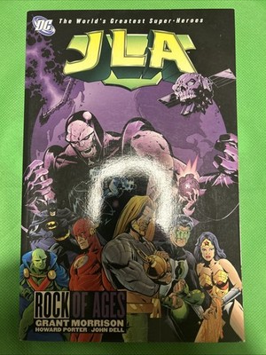 JLA: ROCK OF AGES By Grant Morrison JLA Book 3 Pre-owned TPB