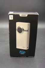 Mino Camcorder Flip Video 2GB F360W Pocket 60 Min VGA 640x480 AV TV Cable