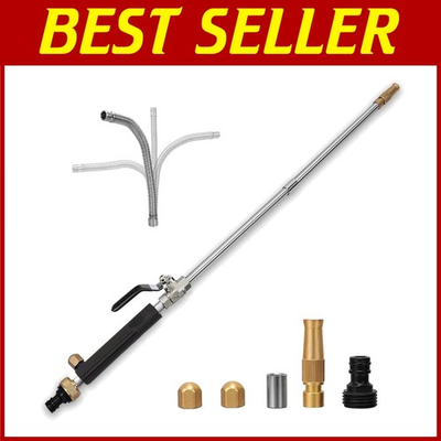 #ad Stainless Steel Washer Wand with Flexible Nozzle $54.99