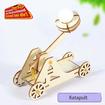 MINT Mechanisches Bausatz, Spannkraft Elastik Experiment, Kinder Physik Lernkit