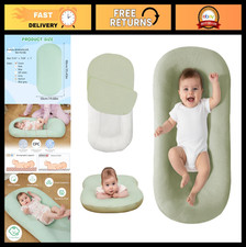 Bionic Design Baby Lounger for Newborns 0-24 Months, Soft Organic Cotton, Breath