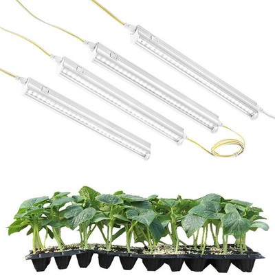 RWNTAO T5 Grow Light for Indoor Plants, 5000K Full Spectrum, 1FT White