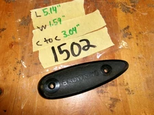 Browning black plastic buttplate, might be for rifle or shotgun I don't know