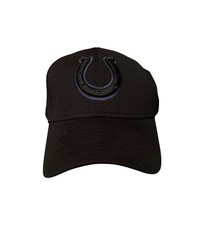 INDIANAPOLIS COLTS BLACK HAT MVP AUTHENTIC NFL FOOTBALL TEAM CAP- M/L
