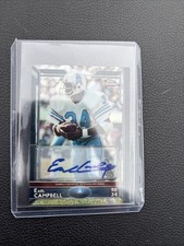 Earl Campbell 2015 Topps Chrome Photo Variation SSP #38 4/5 Auto RARE Autograph