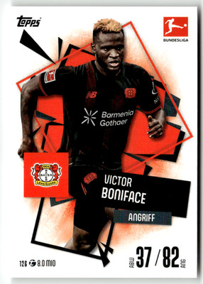 Topps Match Attax Bundesliga 2025-26 No. 126 Victor Boniface
