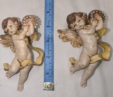  Vintage Fontanini Depose Italy Cherub Angel ...