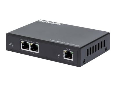 Intellinet 2-Port Gigabit Ultra PoE-Extender 60W um 100m 1 Gbps Power over